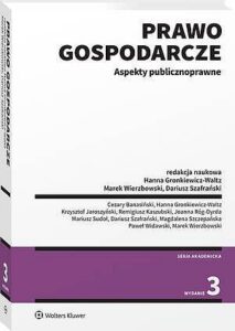 Okładka: Prawo gospodarcze. Aspekty publicznoprawne