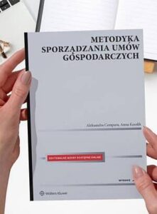 Okładka: Metodyka sporządzania umów gospodarczych + edytowalne wzory do pobrania