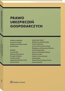 Okładka: Prawo ubezpieczeń gospodarczych