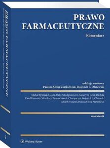 Okładka: Prawo farmaceutyczne. Komentarz