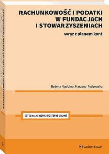 Okładka: Rachunkowość i podatki w fundacjach i stowarzyszeniach