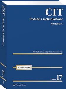 Okładka: CIT. Komentarz. Podatki i rachunkowość