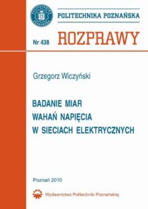 Okładka: Badanie miar wahań napięcia w sieciach elektrycznych