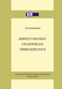 Okładka: Kompozyty polianiliny o właściwościach termoelektrycznych