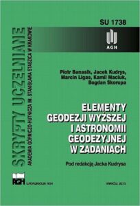Okładka: Elementy geodezji wyższej i astronomii geodezyjnej w zadaniach