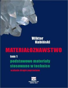 Okładka: Materiałoznawstwo. Tom 1. Podstawowe materiały stosowane w technice