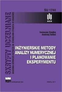 Okładka: Inżynierskie metody analizy numerycznej i planowanie eksperymentu