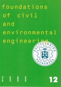 Okładka: Foundations of civil and environmental engineering 12