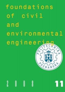 Okładka: Foundations of civil and environmental engineering 11