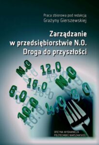 Okładka: Zarządzanie w przedsiębiorstwie N.0. Droga do przyszłości