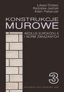 Okładka: Konstrukcje murowe wg Eurokodu 6 i norm związanych. Tom 3
