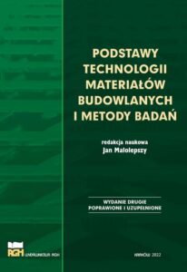 Okładka: Podstawy technologii materiałów budowlanych i metody badań