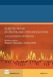 Okładka: Elektrownie ze źródłami odnawialnymi