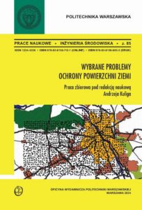 Okładka: Wybrane problemy ochrony powierzchni ziemi