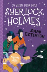 Okładka: Sherlock Holmes. t.2 Znak czterech