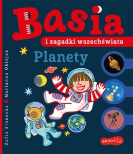 Okładka: Basia i zagadki wszechświata. Planety