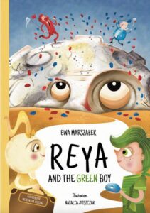 Okładka: Reya and the green boy