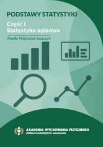 Okładka: Podstawy statystyki. Cz. 1. Statystyka opisowa