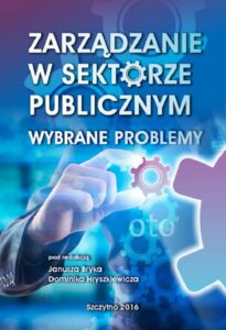 Okładka: Zarządzanie w sektorze publicznym. Wybrane problemy