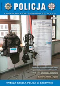 Okładka: Policja 4/2011. Kwartalnik Kadry Kierowniczej Policji