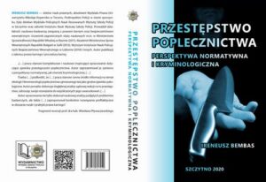 Okładka: Przestępstwo poplecznictwa. Perspektywa normatywna i kryminologiczna