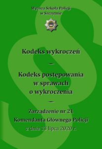 Okładka: Kodeks wykroczeń. Kodeks postępowania w sprawach o wykroczenia. Wydanie VIII poprawione i uzupełnione