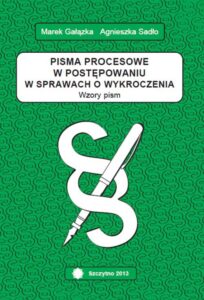 Okładka: Pisma procesowe w postępowaniu w sprawach o wykroczenia. Wzory pism