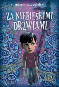 Okładka: Za niebieskimi drzwiami
