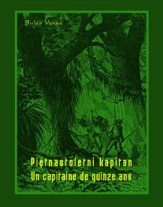 Okładka: Piętnastoletni kapitan. Un capitaine de quinze ans