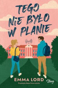 Okładka: Tego nie było w planie