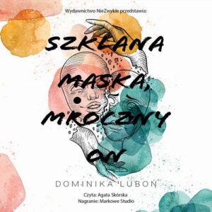 Okładka: Szklana maska, mroczny on