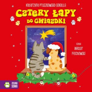 Okładka: Cztery łapy do Gwiazdki