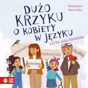Okładka: Dużo krzyku o kobiety w języku