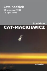 Okładka: Lata nadziei 17 września 1939-5 lipca 1945