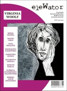 Okładka: eleWator 8 (2/2014). Virginia Woolf