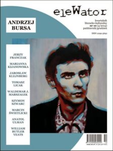 Okładka: eleWator 10 (4/2014). Andrzej Bursa
