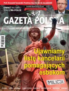 Okładka: Gazeta Polska 13/09/2017