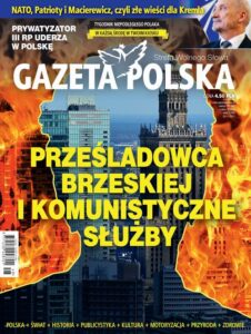 Okładka: Gazeta Polska 29/11/2017