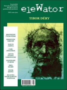 Okładka: eleWator 22 (4/2017). Tibor Déry