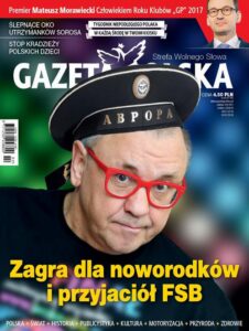 Okładka: Gazeta Polska 10/01/2018