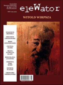 Okładka: eleWator 23 (1/2018). Witold Wirpsza