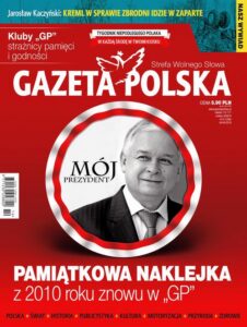 Okładka: Gazeta Polska 05/04/2017