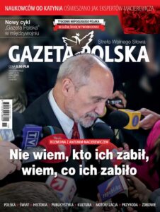 Okładka: Gazeta Polska 11/04/2018