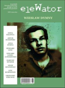 Okładka: eleWator 26 (4/2018). Wiesław Dymny