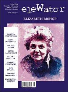 Okładka: eleWator 28 (2/2019). Elizabeth Bishop
