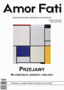 Okładka: Amor Fati 1(7)/2017. Przejawy
