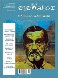 Okładka: eleWator 34 (4/2020). Marek Nowakowski