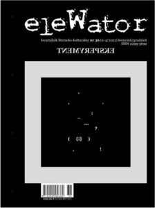 Okładka: eleWator 36 (2-4/2021). Eksperyment