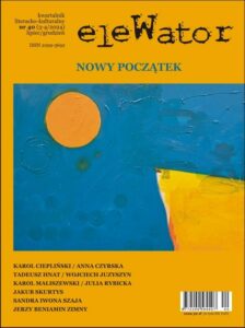Okładka: eleWator 40 (3-4/2024). Nowy początek