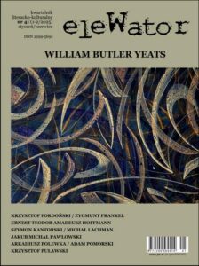Okładka: eleWator 41 (1-2/2025). William Butler Yeats